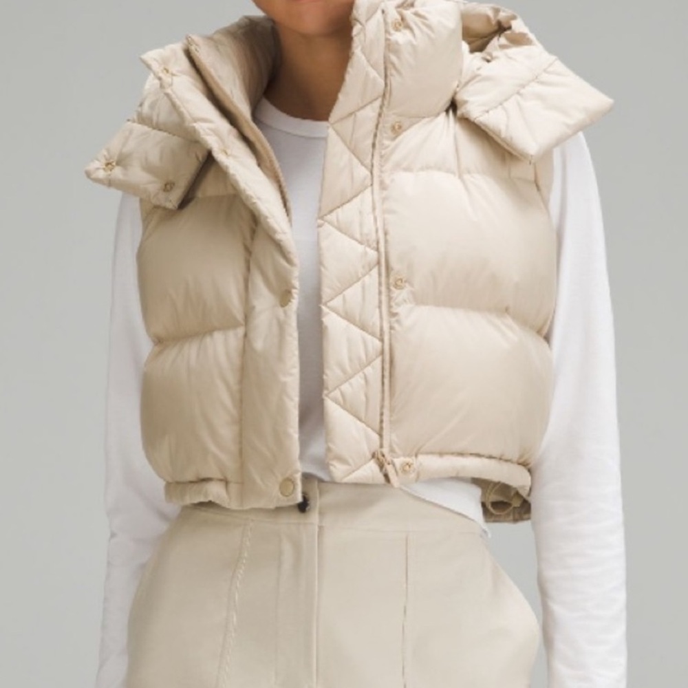 Lululemon Wunder Puff Super Cropped Vest